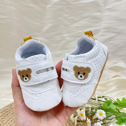 Boys and Girls Panda Sports Shoes in Spring and Autumn Seasons