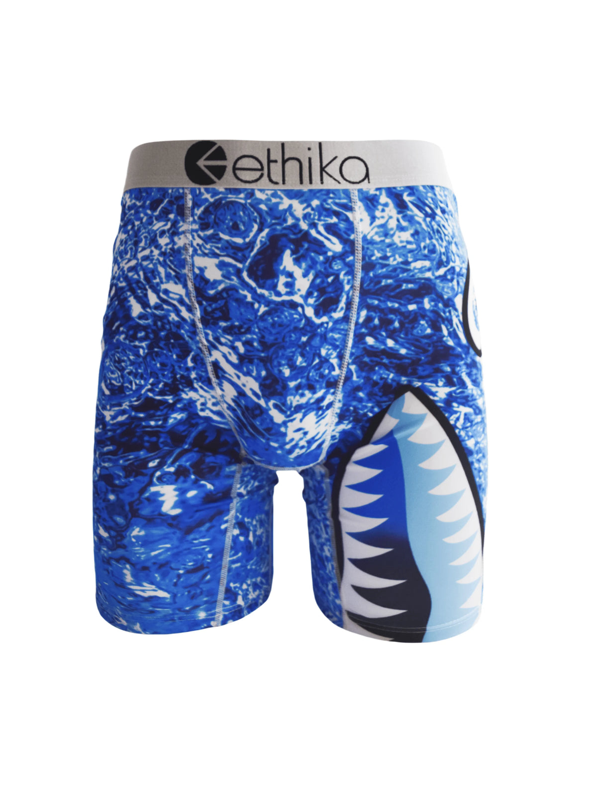 ETHIKA 1Pcs Men Underwear Boxers Breathable Mesh Crotch Man Underpants Plus Size L-3XL Mens Panties Printed Men's Boxers Briefs
