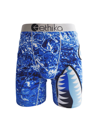 ETHIKA 1Pcs Men Underwear Boxers Breathable Mesh Crotch Man Underpants Plus Size L-3XL Mens Panties Printed Men's Boxers Briefs