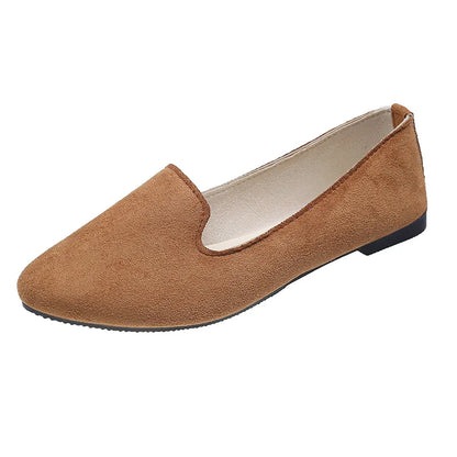 Spring Summer Women Flat Shoes Woman Ballet Flats Candy Color Ladies Shoes Large Size Autumn Casual Shoes Women Loafers WSH2216