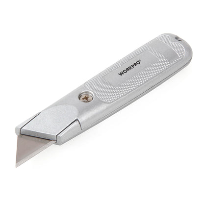 WORKPRO-Folding Pocket Utility Knife, Stainless Steel, Quick Change, Paper Cutter, Camping, Tourist DIY Hand Tools