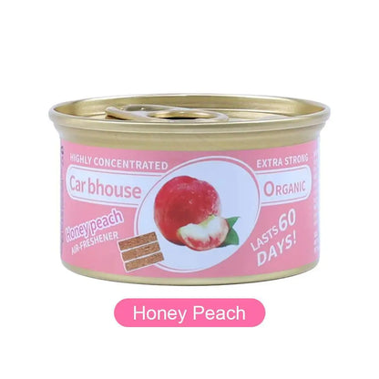 Organic Car Air Freshener Cans Long Lasting Fragrance Fiber Block Odor Eliminator for Auto Home Closet Aromatherapy Deodorant
