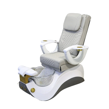 Nail Salon White Massage Pedicure Spa Chair Pipeless Luxury Pedicure foot bath chairs
