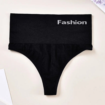 Sexy Women's High Waisted Underwear, Seamless Thong, Slimming Open Buttocks Underwear, Slimming Underwear, Women's Underwear