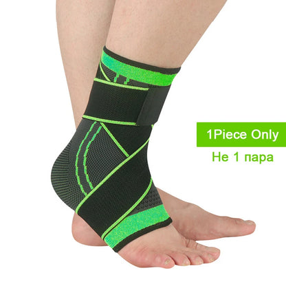 Ankle Protector Sports Gym Accessories Men Women Sports Wrap Compression Basketball Ankle Support Running Knitted Ankle Brace