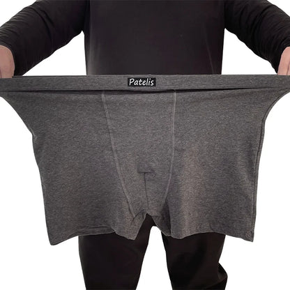 Men's Boxers Plus Size for 90-200kg Large Size Shorts Comfortable Underwear Full Cotton Fabric High Quality 3XL-10XL