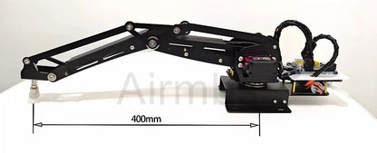Arduino 4 DOF Robot Arm Manipulator Mechanical Arm with 25KG Digital Servo Motors Air Suction Pump DIY Robotics Toy