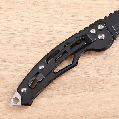 Colorful Keychain Folding Knife | Stainless Steel Blade | Compact Outdoor Carry