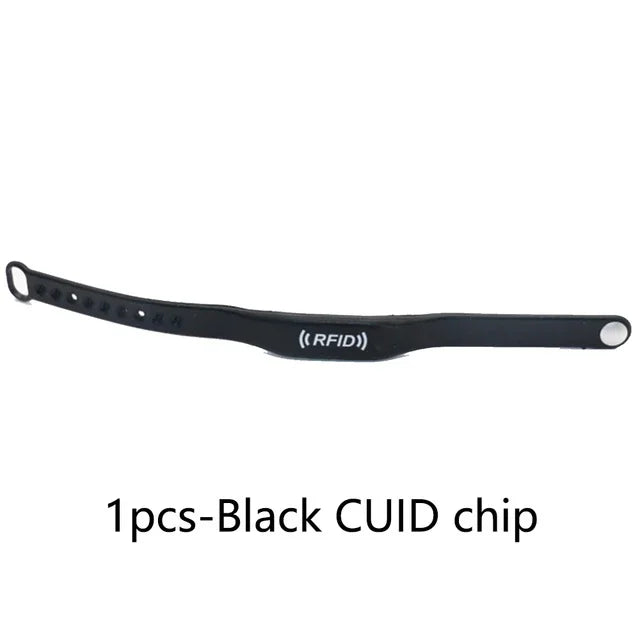1Pcs CUID Gen2 Smart Chip Changeable Wristband RFID NFC Rewritable Tag 13.56Mhz 1K S50 Copy Token Clone Iso14443a Badge