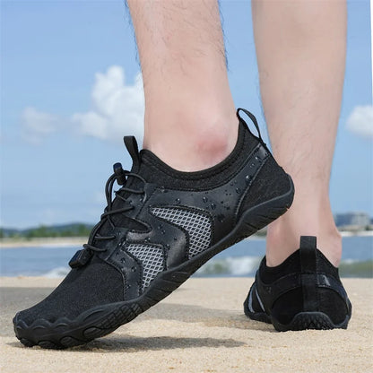 Men Women Water Shoes Upstream Wading Swimming Barefoot Five Fingers Aqua Shoe Beach Seaside Trekking Summer Unisex Sneakers New