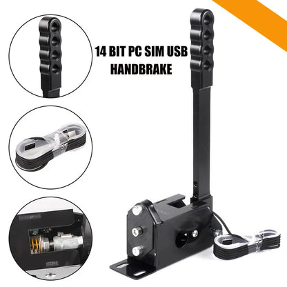 Game Simulation Joystick for Dust Rally Car Horizon USB Drive Free PC Linear Gaming Handbrake Emulator