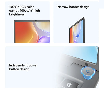 16 Inch Laptop Intel Core I5-1240P CPU 2.5K IPS Display Windows 11 Notebook Portable Business Laptop 16GB RAM 512GB/ 1TB ROM For Student, Business, USA Local Shipping