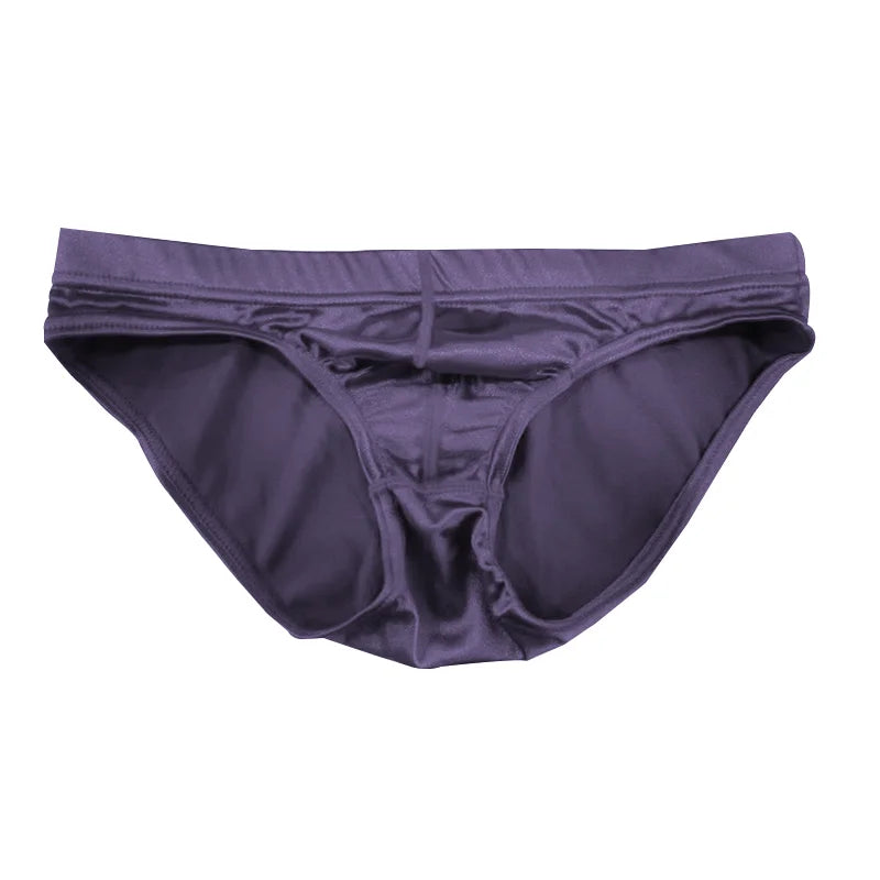 Men's Panties Couple Underwear Men Large Size Pant  Gay Comfortable Sexy Underpants High Quality Briefs Satin Silky Multicolor