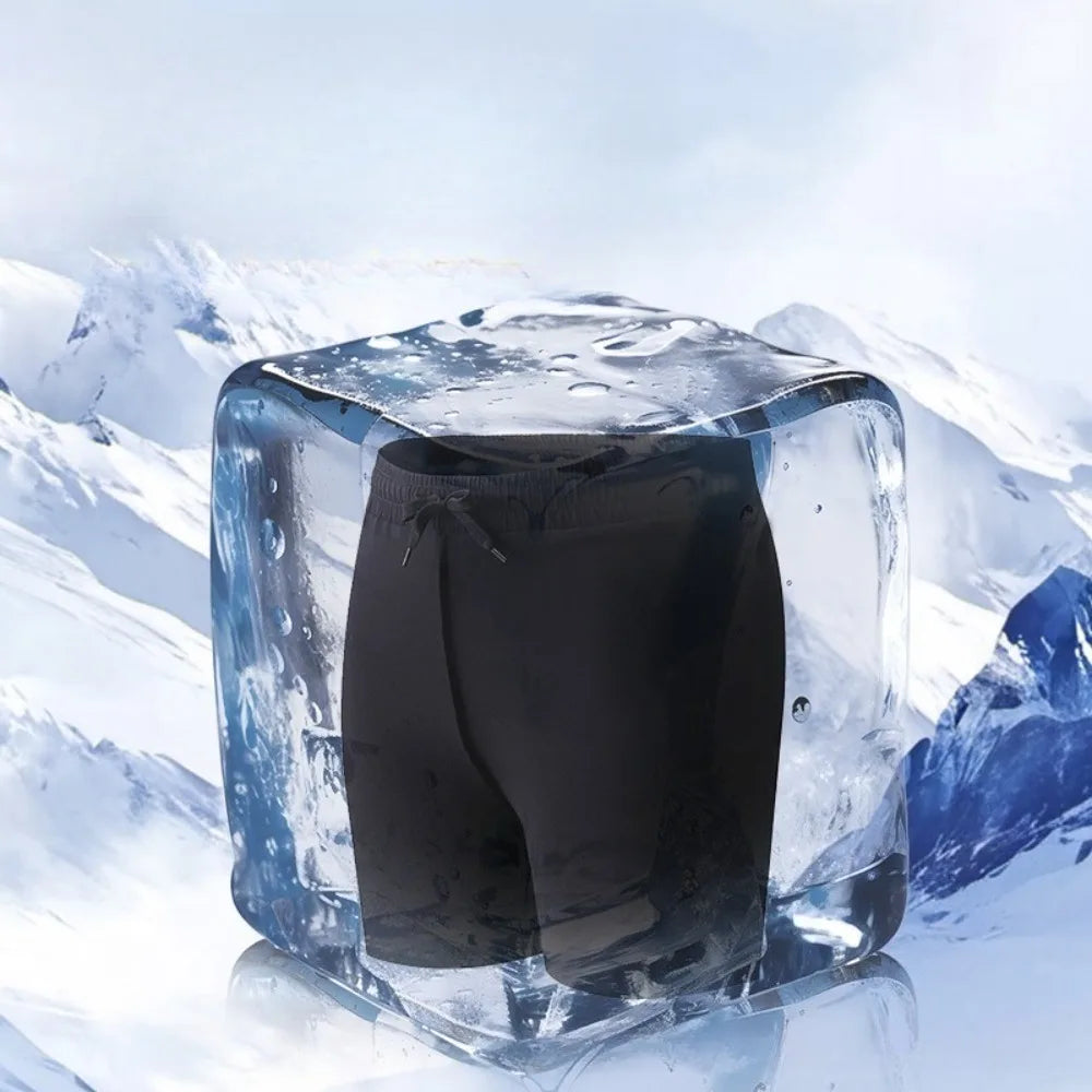 Men's Sports Shorts: Fashionable, Comfortable and Close-Fitting, Perfect for Beaches, Swimming Pools and Hot Springs!