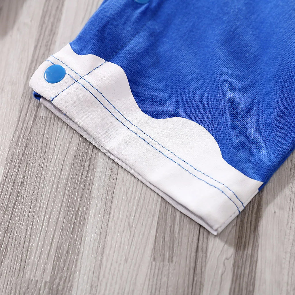 Cartoon 100% Cotton Short Sleeve Newborn Baby Boy Onesie Round Neck Comfortable Soft Trendy New Style Cute and Cool Summer Baby