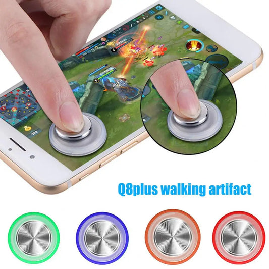 Mobile Phone Game Joystick Mini Size Controller Suction Up Control Metal Button PUBG Gaming Supply For Smart Phone