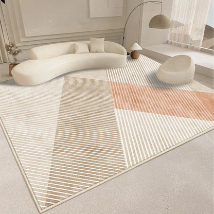 Minimalism Style Carpet Living Room Decoration Fluffy Soft Rugs for Bedroom Abstract Large Plush Rug Home Thickened Floor Mat