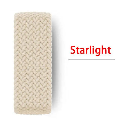 Band For Apple watch Series 10 11 46mm 42mm 9 7 8 5 SE 6 44mm 45mm 40mm 41mm Ultra 49mm bracelet correa Braided Solo Loop Strap