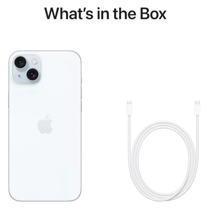 Genuine Apple iPhone 15 Plus SIM/eSIM 6.7" Super Retina OLED 128/256/512GB ROM 6GB RAM Face ID NFC A16 Original 5G Mobile Phone