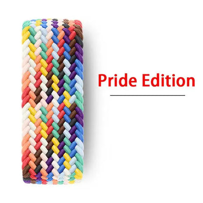Band For Apple watch Series 10 11 46mm 42mm 9 7 8 5 SE 6 44mm 45mm 40mm 41mm Ultra 49mm bracelet correa Braided Solo Loop Strap