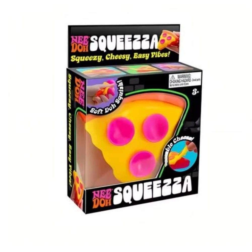 Nice Cube Nee Doh Squishy Squeeze Toy, Portable Stress Relief Sensory Fidget, Great for Kids & Adults with ADHD