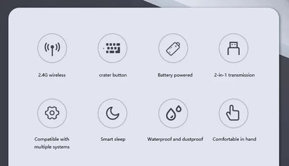 2.4GHz Wireless Keyboard Mouse Set Gaming Keyboard  Mouse Kit Tablet keyboard for Android TV Box Laptop PC Office Accessories