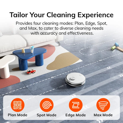 ILIFE A30 PRO 5000Pa Suction, Robot Vacuum and Mop Combo, Self Emptying, 60 Day Capacity, App/Remote, 180 Minute Running Time