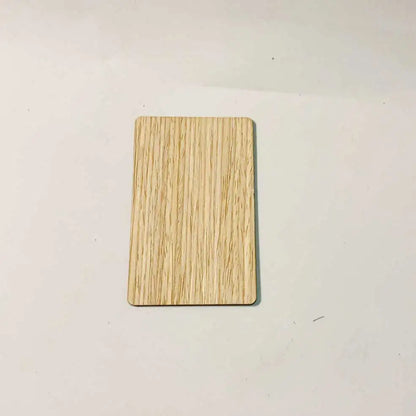 1pcs  12 colors wood 13.56mhz NFC Blank Bamboo black walnut cherry beech Wooden Membership Card NFC Contactless Business Card