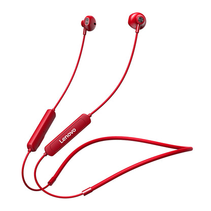 Lenovo Thinkplus SH1 Earphone Bluetooth Wireless Chip HIFI Sound Quality IPX5 Waterproof Sports Headset Magnetic Neckband Earbud