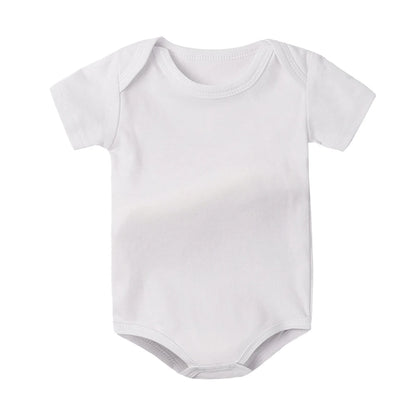 0-2Y Baby Bodysuit 80cm Girl 100% Cotton Summer Boutique Baby Clothes Boy Newborn Grey Green Purple Orange Plain White Rompers