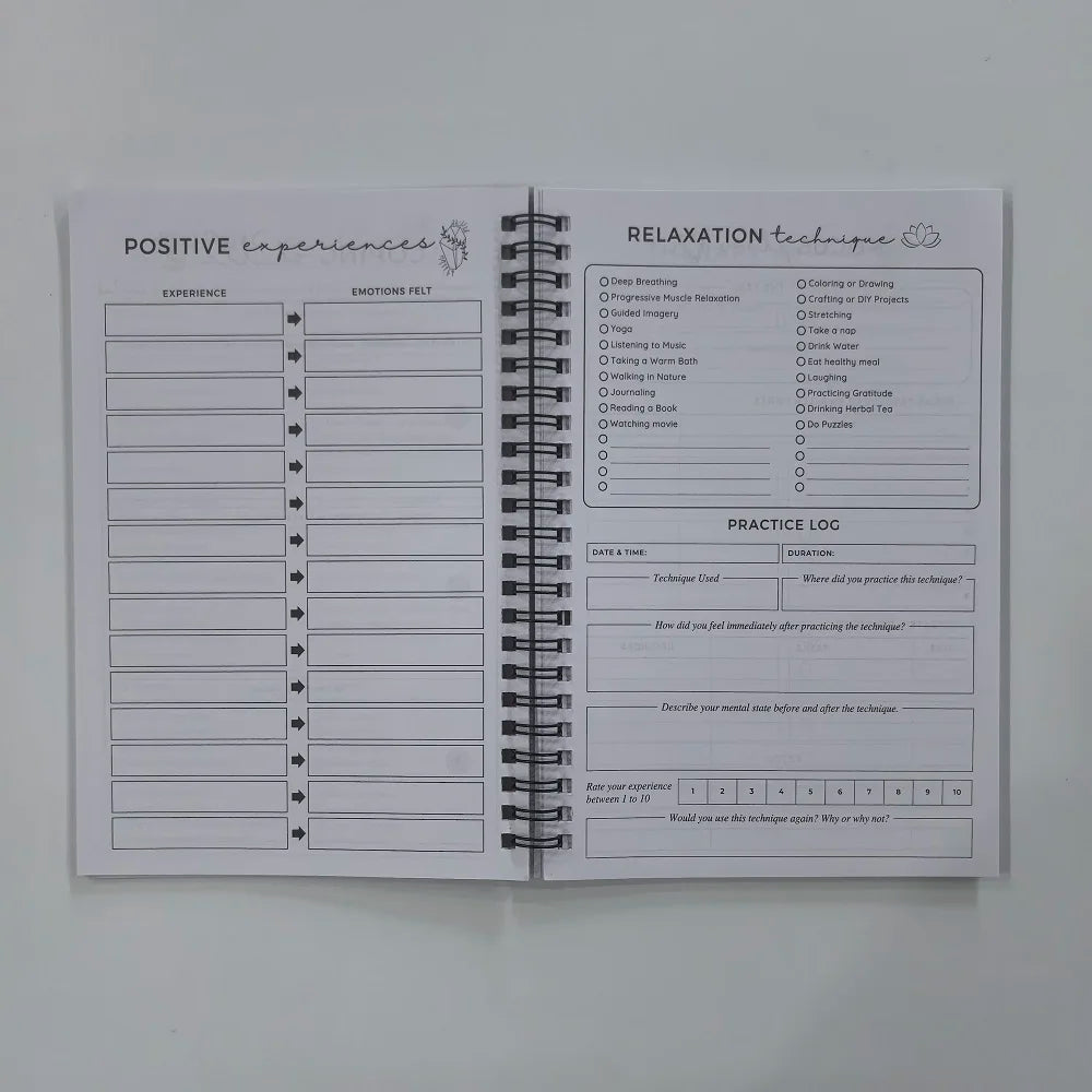 5 Books in 1 Planner CBT + DBT + ACT workbook cognitive behavioral therapy,dialectical behavior therapy and commitment  therapy