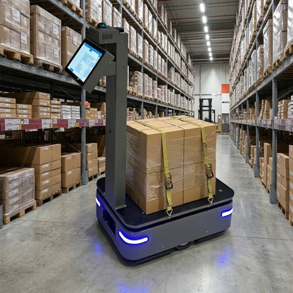 Senfar  Autonomous Mobile Robot AGV Robot Chassis AMR Multi-line  Guided Carry Goods in Factory Workshop Delivery Robot