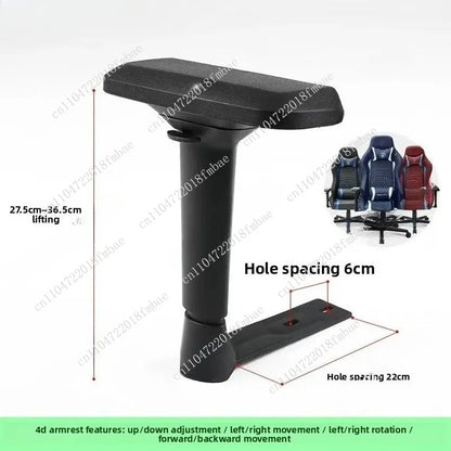 Multi-Functional 4D 3D Computer Gaming Chair Armrest Home Lift Chair Armrest Manufacturers Supply
