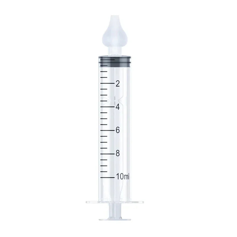 10ML/20ML Baby Nose Cleaner Needle Tube Nasal Aspirator Reusable Baby Rhinitis Nasal Washer Syringe Nasal Irrigator for Children