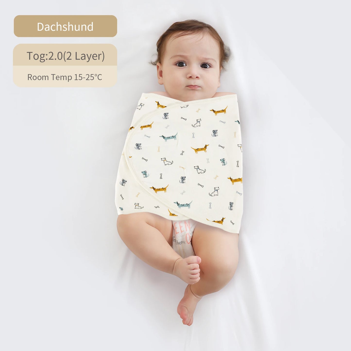 Bilayer Baby Wrap Blanket Newborn Baby Swaddle Tie Anti Startle Jump Blanket Summer Thin Cotton Soft Diaper Changing Blanket