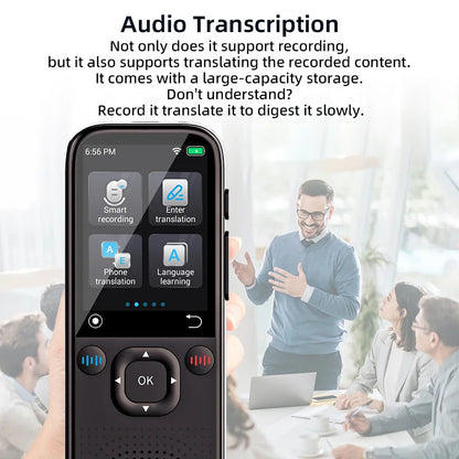 142 Languages Translator Device Online Offline Russian Korean Portuguese Arabic Dutch German French Spanish Italian Vietnamese