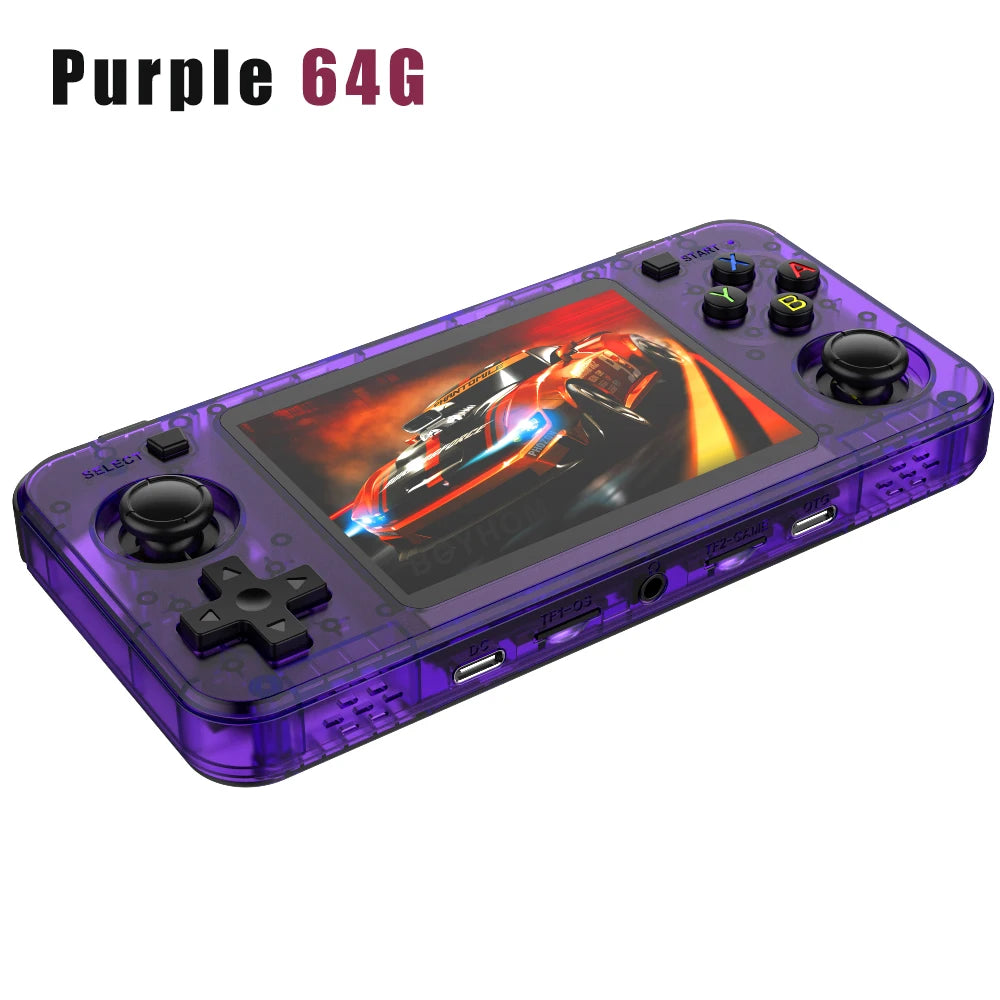 BOYHOM New R-36H Retro Handheld Console Open-Source Linux System Classic Game Consoles 3.5 inch IPS Screen Portable Video Player
