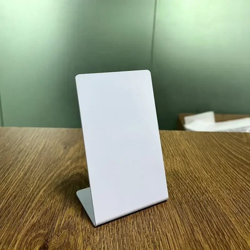 NFC White Black Blank Pattern 13.56MHz NFC215 chip 504Bytes Patternless Social media RFID NFC Google Review stand display