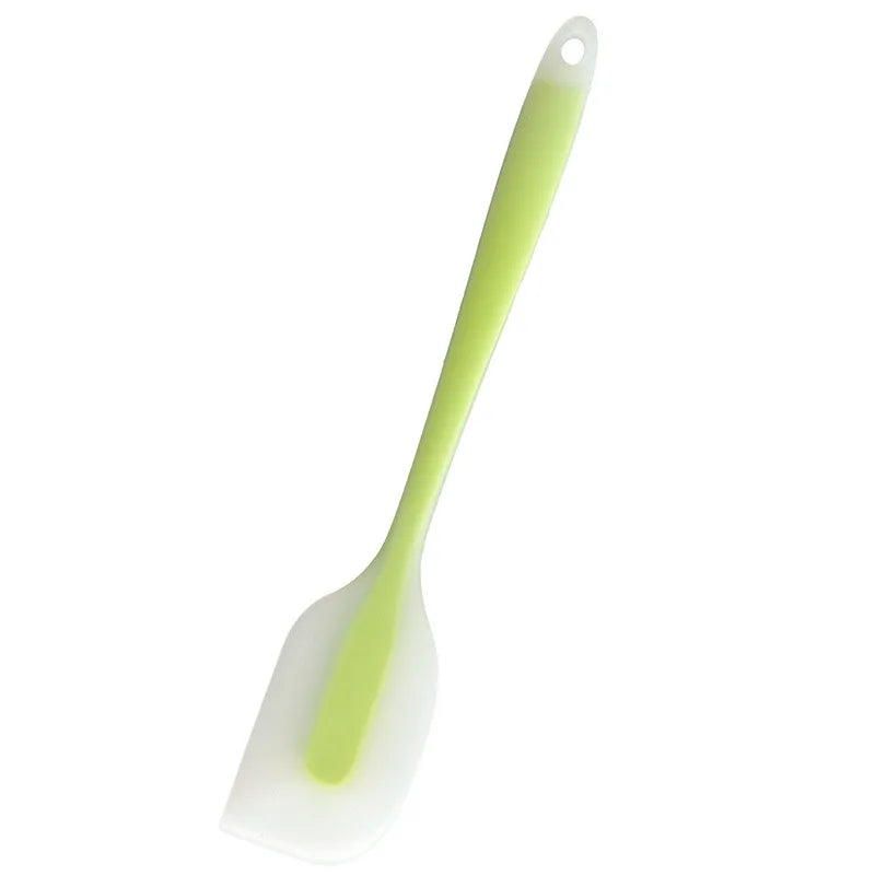 7Pc Silicone Spatula Cream Butter Cooking Baking Spatula Heat-resistant Silicone Spatula Transparent Kitchen Baking Tools