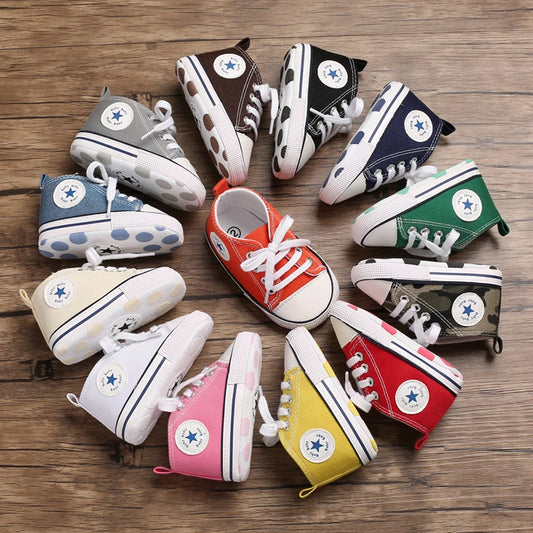 Baby Multicolor Canvas Casual Shoes