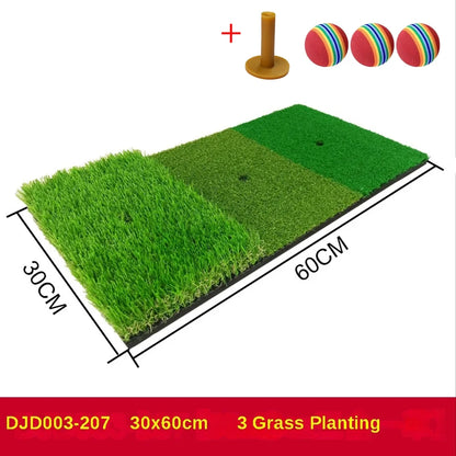 PGM Golf Hitting Mat Artificial Turf Golf Hitting Training Aids Golf Tees Golf For Practice