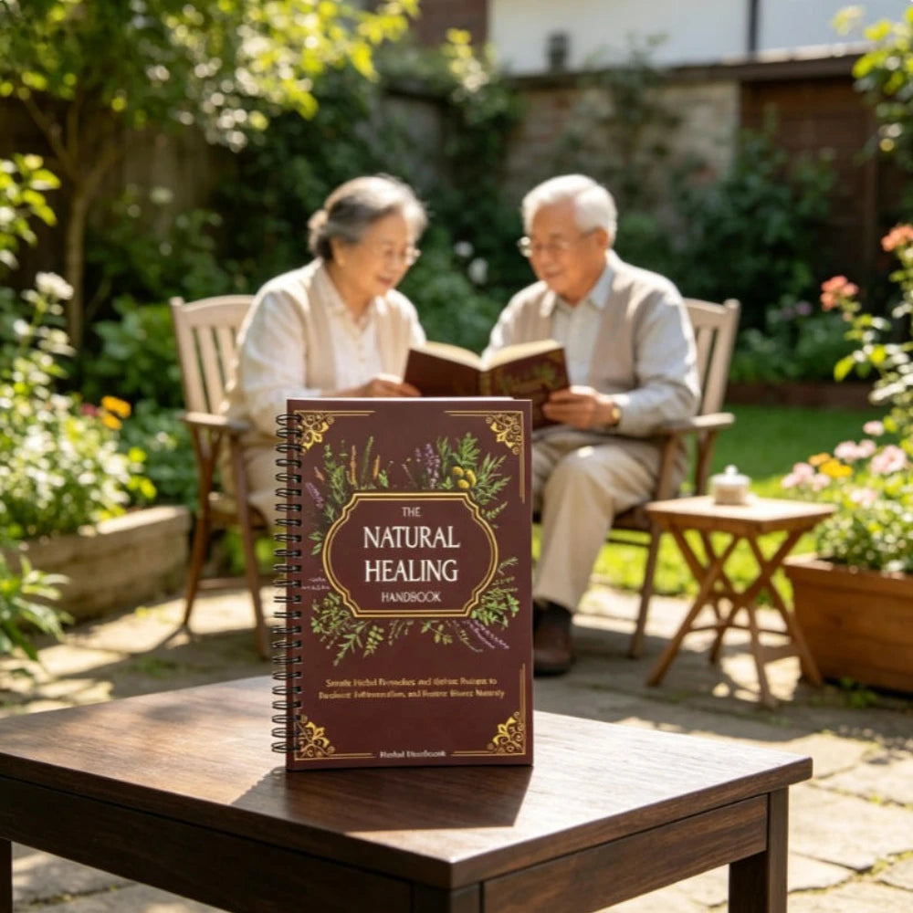 The Natural Healing Handbook English Wellness Lovers Spiral Book Holistic Herbal Wellness Guide Free Shipping