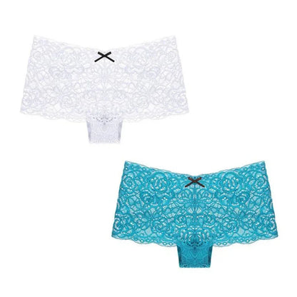 Boyshorts Underwear for Women Sexy Floral Panties S-XL Girls Low-Rise Ladies Comfortable Boxer Shorts