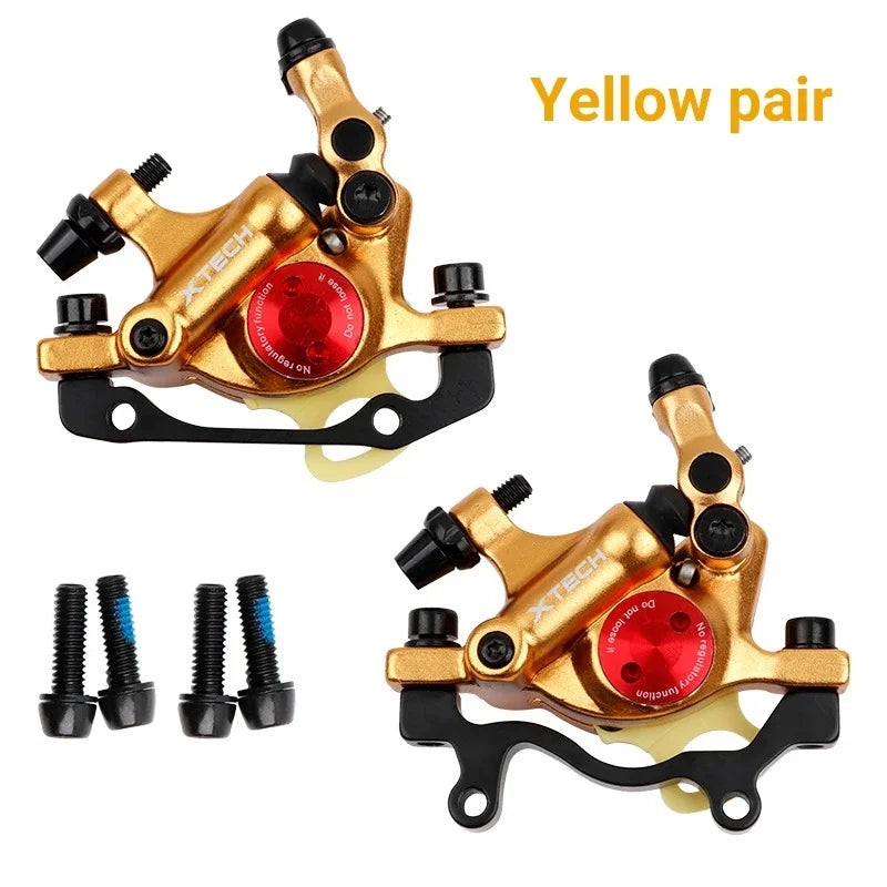 ZOOM HB-100 XTECH MTB  Hydraulic Disc Brake Kit for Mountain/Electric Folding Bike Front Rear Clamps Bicycle Accessories