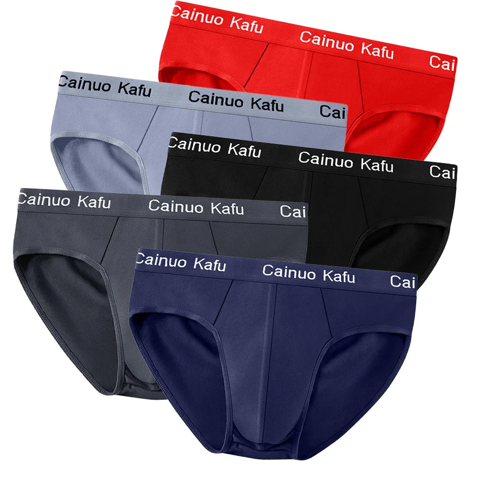 1/3Pcs Men's Briefs Men Bulge Pouch Plus Size Underwear Boy Comfortable Underpants Male Thin Breathable Triangle Sexy Panties