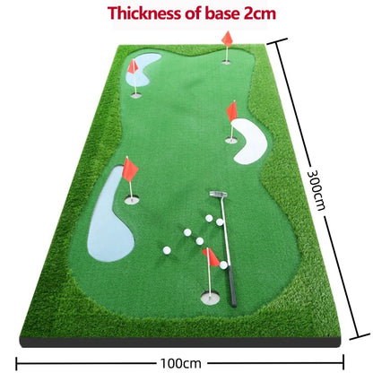 Indoor & Outdoor Golf Green Putting Practice Home Office Putting Simulation Simulation Course Practice Grass Carpet