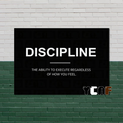 Motivational Quotes Black Minimalist Poster Canvas Aesthetic Decor for Office Quote Wall Art Decoration Gym Inspirational Poster