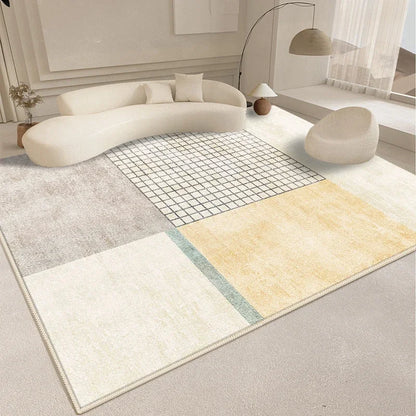 Minimalism Style Carpet Living Room Decoration Fluffy Soft Rugs for Bedroom Abstract Large Plush Rug Home Thickened Floor Mat