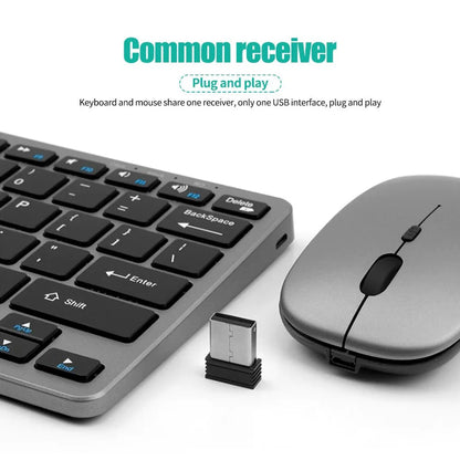 2.4G Wireless Keyboard Mouse Set Bluetooth 5.0 Keyboard Mouse Combo 3 modes Mini Keyboard Mouse For Laptop PC Accessories