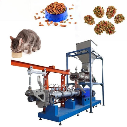2026 Automatic Pet Food Machine for Dog Cat Food Making Machine